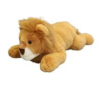 KUKUShining Lion Plush Toy, Soft Stuffed Wild Animal Pillow Realistic Lying Down Lions Cute Plushie Dolls for Collecting(Lying)