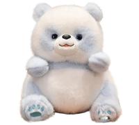 KUKUShining Panda Plush Toy, Cute Soft Stuffed Animal Plushie Pillow Cushion Doll Kawaii for Gifts Kids Boys Girls(Blue,25cm/9.8in)