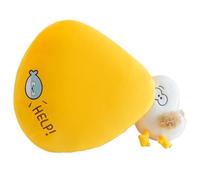 KUKUShining Pelican Plush, Cuddly Big Mouth Bird Stuffed Animal Doll Funny Soft Capybara Pelicans Plushie Toy for Playing Cuddling(Yellow,50cm/19.8in)