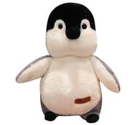 KUKUShining Penguin Plush, Cuddly Soft Stuffed Animal Doll Realistic Pudgy Penguins Plushies Toy for Kids Girlfriend Cuddling(35cm/13.8in)