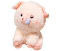 KUKUShining Pig Plush, Soft Chubby Stuffed Animal Toy Dolls Cute Fluffy Plushies for Gifts Party Birthday Decor(35cm/13.77in)