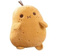 KUKUShining Potato Plush, Cute Stuffed Throw Pillow Soft Plushies Cushion Gifts for Kids Boys Girls Cuddling Playing Loving(23cm/9in)