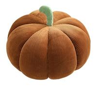KUKUShining Pumpkin Plush, Soft Halloween Stuffed Throw Pillow Decorative Cushion Fluffy Cute Plushies Toy for Festive Decor(Brown,18cm/7.09in)