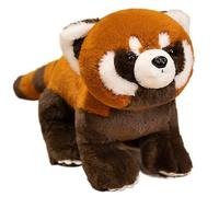 KUKUShining Raccoon Plush Toy, Simulated Standing Soft Stuffed Animal Dolls Cartoon Shape Cute Plushie for Kids Gift Birthday(45cm/17.7in)