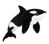 KUKUShining Realistic Orca Whale Plush Toy Giant Soft Cuddly Killer Whale Stuffed Animal For Kids Adults, Perfect For Gifts And Home Decor(75cm/29.5in)