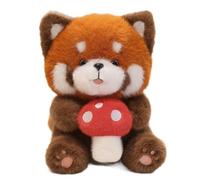 KUKUShining Red Panda Plush, Soft Stuffed Animal Dolls Toy Cute Raccoon Plushies for Birthday Gifts Decor Kids(36cm/14.1in)