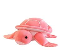 KUKUShining Sea Turtle Plush Toy, Cute Soft Stuffed Animal Dolls Hugging Plushies for Kids Gift Birthday Easter Christmas(Pink,50cm/19.8in)