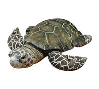 KUKUShining Sea Turtle Plush Toy, Cute Stuffed Animals Ocean Life Tortoise Throw Pillow Plushie for Birthday Party Gift(35cm/13.77in)
