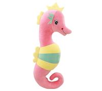 KUKUShining Seahorse Plush, Cuddly Stuffed Animal Seahorse Plushie Toy Sea Creature Pet Soft Ocean Friend for Play Snuggles(Pink,120cm/47.2in)