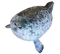 KUKUShining Seal Plush, Soft Cute Stuffed Animal Plushies Dolls Chubby Sea Lion Hugging Pillow Playtime Companions for Childrens(20cm/7.8in)