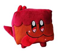 KUKUShining Shadow Milk Cookie Plush, Adorable Cookie Run Stuffed Animal Plushie Cartoon Kingdom Characters Toys Doll for Fans Gamer Kids Gifts(Cake Hound)