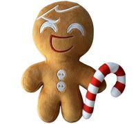 KUKUShining Shadow Milk Cookie Plush, Adorable Cookie Run Stuffed Animal Plushie Cartoon Kingdom Characters Toys Doll for Fans Gamer Kids Gifts(GingerBrave)