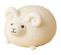 KUKUShining Sheep Plush, Cute Soft Stuffed Wild Animal Pillow Realistic Chubby Lamb Plushies Toy for Kids Lovers Friends(White,45cm/17.7in)