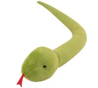KUKUShining Snake Plush Toy, Realistic Cartoon Stuffed Animal Dolls Soft Cuddly Plushie for Kids Birthday Adults Sofa(Green,225cm/88.58in)