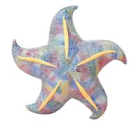 KUKUShining Starfish Plush Toy, Stuffed Sea Animals Pillow Marine Creature Cute Sleeping Plushie For Kids Adults(Blue,45cm/17.7in)