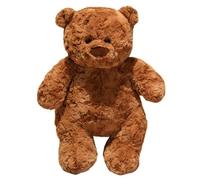 KUKUShining Teddy Bear Plush, Soft Cute Stuffed Bear Animal Doll with Strawberry & Pineapple Plushie Toy for Valentine’s Day(Brown,40cm/15.75in)
