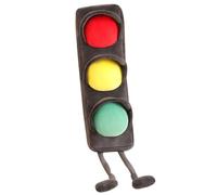 KUKUShining Traffic Light Plush, Soft Stuffed Road Light Pillow Safety Traffic Maker Crosswalk Signal Cushion Plushie Toy Education Gift(55cm/21.7in)