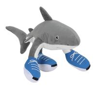 KUKUShining Tung Tung Tungs Sahur Plush, Tralalelo Tralala Shark Stuffed Animal AI Characters Plushie Toy Doll for Fans Gifts(Tralalelo Tralala Shark)