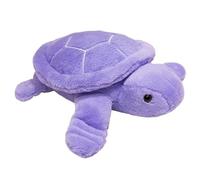 KUKUShining Turtle Plush, Cuddly Soft Stuffed Animals Tortoise Doll Decorative Cushion Sea Turtles Plushie Toy for Kids Teens Play(Purple,35cm/13.8in)