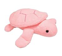KUKUShining Turtle Plush, Cuddly Soft Stuffed Animals Tortoise Doll Decorative Cushion Sea Turtles Plushie Toy for Kids Teens Play(Pink,35cm/13.8in)