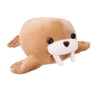 KUKUShining Walrus Plush Toy, Cute Animal Stuffed Doll Pillow Soft Toys Sleeping Cushion For Children Kids Adults(55cm/21.7in)