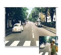 KUKUSOUL Abbey Road Backdrop Rock N Roll Vintage Photo Background