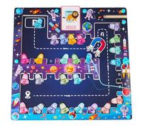 KUKUTrue® Montessori Toy 2 3 4 5 Years, Magnetic Game Labyrinth, Educational Toys 2-3 Year Olds, Wooden Toys, Alphabet Puzzle, Magnetic Letters, Gift 2-5 Kids Boys Girls