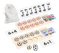 KUKUTrue® Montessori Toy for 2 3 4 5 6 Years, Maths Games, Wooden Toys, Educational Toys, Motor Skill, Hand-Eye Coordination, Gift for Kids Boys Girls Aged 2-6 Years