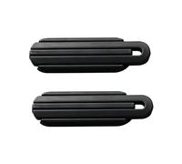 KUKUUU 2 Pcs Cabinet Drawer Pulls Handle Door Knobs(Black,L)