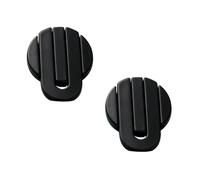 KUKUUU 2 Pcs Cabinet Drawer Pulls Handle Door Knobs(Black,S)