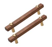 KUKUUU 2 Pcs Furniture Wood Drawer Pulls Handles(Length 240mm)