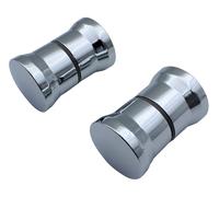 KUKUUU 2 Pcs Shower Door Knob Handle Replacement Pull Handle