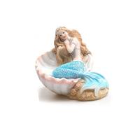 KUKUUU Aquarium Mermaid Princess Statue Sculpture Landscaping Figure Modern Home Ornament Decor Gift(3)