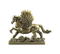 KUKUUU Brass Horse Statue Ornament Figurine Home Office Decor