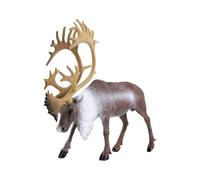 KUKUUU Reindeer Model Deer Ornaments Figure Home Office Decoration