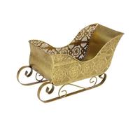 KUKUUU Sled Figurine Candy Dish Storage Ornament Home Office Decorative