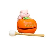 KUKUUU Wooden Fish Ornament Living Room Desk Decor