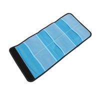 Kukyller 2PCS Lens Filter Case, 6 Pockets Camera Lens Bag Nylon Shockproof Photography Filters Case Organizer for up to 82mm Round or Square