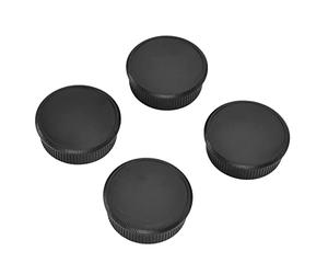 Kukyller 4 Pair Camera Rear Lens Cover and Body Set Screw Mount Camera Body Cap Rear Lens Cap Cover Kit Plastic Lens Rear Covers Camera Sensor Cap for M42 Screw Mount Camera Accessories