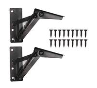 Kukyller 80 Degree Foldable Lifting Bracket Furniture Storage Support Hinges Bench Elevator Top Workbench Hinge for Cabinet Doors Bed Sofa