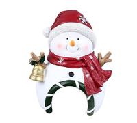 Kukyller Christmas Aquarium Decoration, Christmas Fish Tank Decorations Aquarium Resin Ornament for Create Festive Atmosphere (Xmas Snowman)