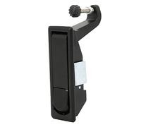Kukyller Compression Latch, Compression Latch Lock Trigger Latch Flush Latch Lever Latch for Ship Trailer (Black)
