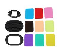 Kukyller Flash Diffuser, Universal Light Filter Kit Gel Filter Set 9 Set Accessory for Camera