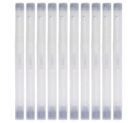 Kukyller Hydrometer Alcohol Meter, 10Pcs 0-100° Alcohol Hydrometer Digital Glass Alcoholmeter for Distilling Moonshine Liquor