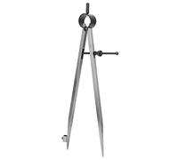 Kukyller Leathers DIY Adjustable Creaser Wing Divider, Line Location Scriber Drawing Compasses Adjustable Rotating Craft Tool (250mm)