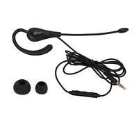 Kukyller Lightweight Single-Sided On-Ear Headset, Microphone with Noise Cancellation Headset For Call Center Office and Walkie Talkies (3.5mm)
