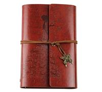 Kukyller PU Leather Journal Notebook Leather Sketchbook Leather Bound Journal Refillable Journal Diary Refillable Journal
