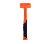 Kukyller Small Rubber Mallet Hammer, Double Faced Soft Mallets Rubber Hammer 0.5lb Non Elastic Rebounce for Camping Woodworking Flooring