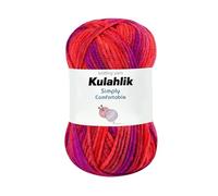 Kulahlik 50g/1.76oz Acrylic Yarn for Crochet/Knitting, Colorful Gradient Yarn Thread, Perfect for Any Knitting Crochet and Crafts Mini Project-16