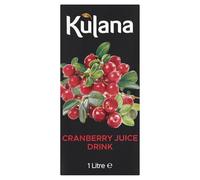 Kulana Cranberry Juice Drink 1 Litre (Pack of 12)